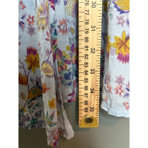 Jak & Peppar Girls 7 Floral Boho Western Fairy Duster Kimono - Picture 7 of 10